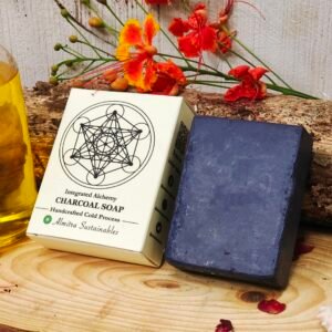 Almitra Sustainables Charcoal Handmade Cold Processed Soap